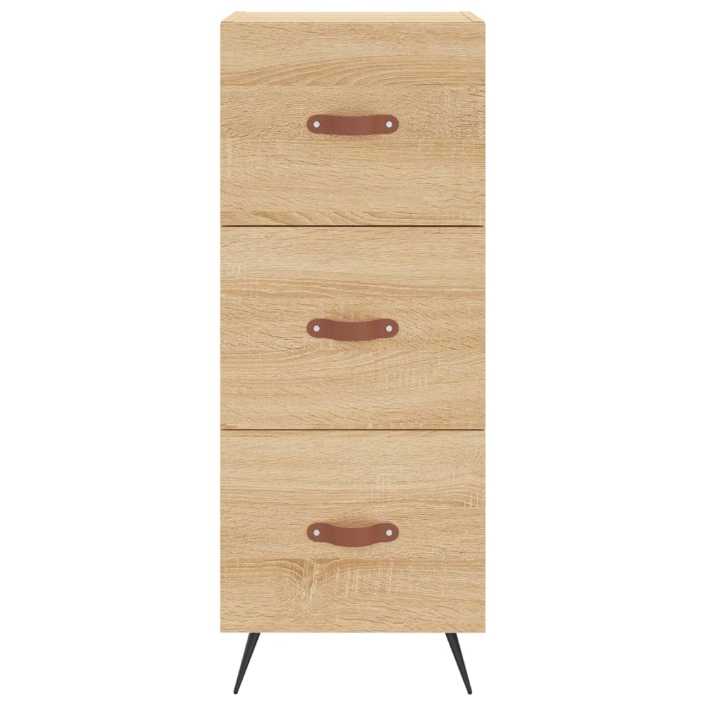Sideboard Sonoma-Eiche 34,5x34x90 cm Holzwerkstoff - Pazzar.ch