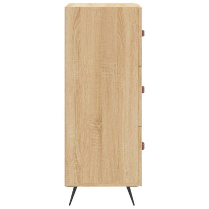 Sideboard Sonoma-Eiche 34,5x34x90 cm Holzwerkstoff - Pazzar.ch