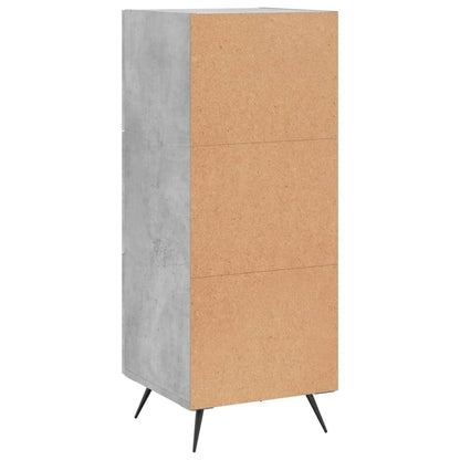 Sideboard Betongrau 34,5x34x90 cm Holzwerkstoff - Pazzar.ch