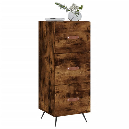 Sideboard Räuchereiche 34,5x34x90 cm Holzwerkstoff - Pazzar.ch