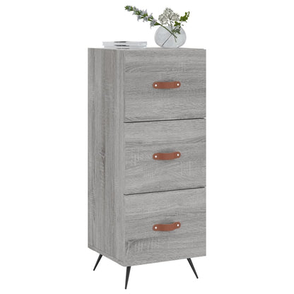 Sideboard Grau Sonoma 34,5x34x90 cm Holzwerkstoff - Pazzar.ch