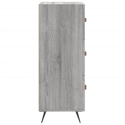 Sideboard Grau Sonoma 34,5x34x90 cm Holzwerkstoff - Pazzar.ch