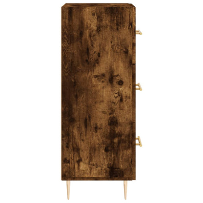 Sideboard Räuchereiche 34,5x34x90 cm Holzwerkstoff - Pazzar.ch