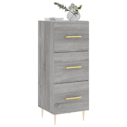 Sideboard Grau Sonoma 34,5x34x90 cm Holzwerkstoff - Pazzar.ch