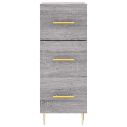 Sideboard Grau Sonoma 34,5x34x90 cm Holzwerkstoff - Pazzar.ch