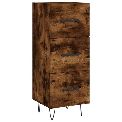 Sideboard Räuchereiche 34,5x34x90 cm Holzwerkstoff - Pazzar.ch