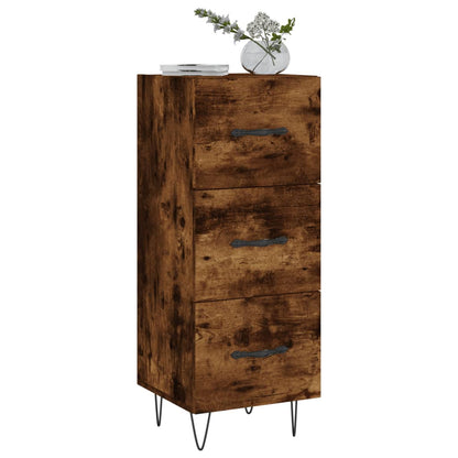 Sideboard Räuchereiche 34,5x34x90 cm Holzwerkstoff - Pazzar.ch