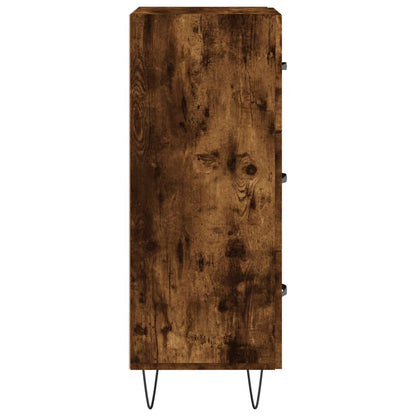 Sideboard Räuchereiche 34,5x34x90 cm Holzwerkstoff - Pazzar.ch