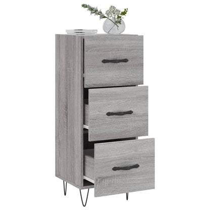 Sideboard Grau Sonoma 34,5x34x90 cm Holzwerkstoff - Pazzar.ch