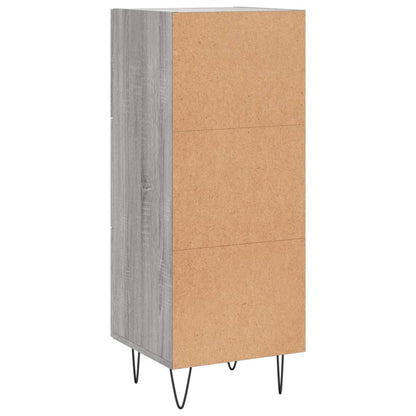 Sideboard Grau Sonoma 34,5x34x90 cm Holzwerkstoff - Pazzar.ch