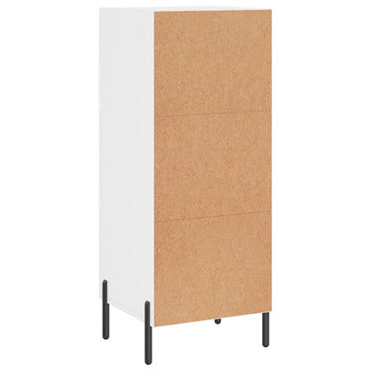 Sideboard Hochglanz-Weiß 34,5x34x90 cm Holzwerkstoff - Pazzar.ch