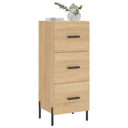 Sideboard Sonoma-Eiche 34,5x34x90 cm Holzwerkstoff - Pazzar.ch