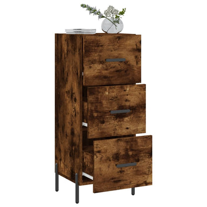 Sideboard Räuchereiche 34,5x34x90 cm Holzwerkstoff - Pazzar.ch