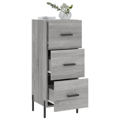 Sideboard Grau Sonoma 34,5x34x90 cm Holzwerkstoff - Pazzar.ch
