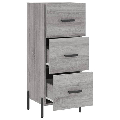 Sideboard Grau Sonoma 34,5x34x90 cm Holzwerkstoff - Pazzar.ch