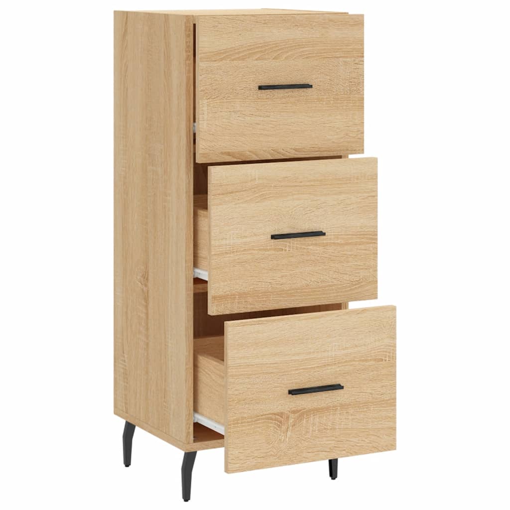 Sideboard Sonoma-Eiche 34,5x34x90 cm Holzwerkstoff - Pazzar.ch