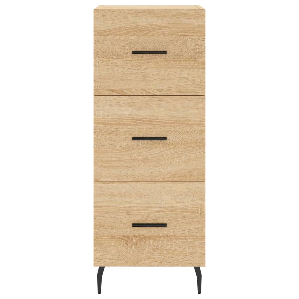 Sideboard Sonoma-Eiche 34,5x34x90 cm Holzwerkstoff - Pazzar.ch