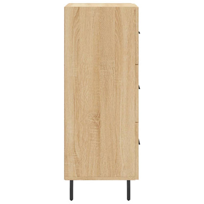Sideboard Sonoma-Eiche 34,5x34x90 cm Holzwerkstoff - Pazzar.ch