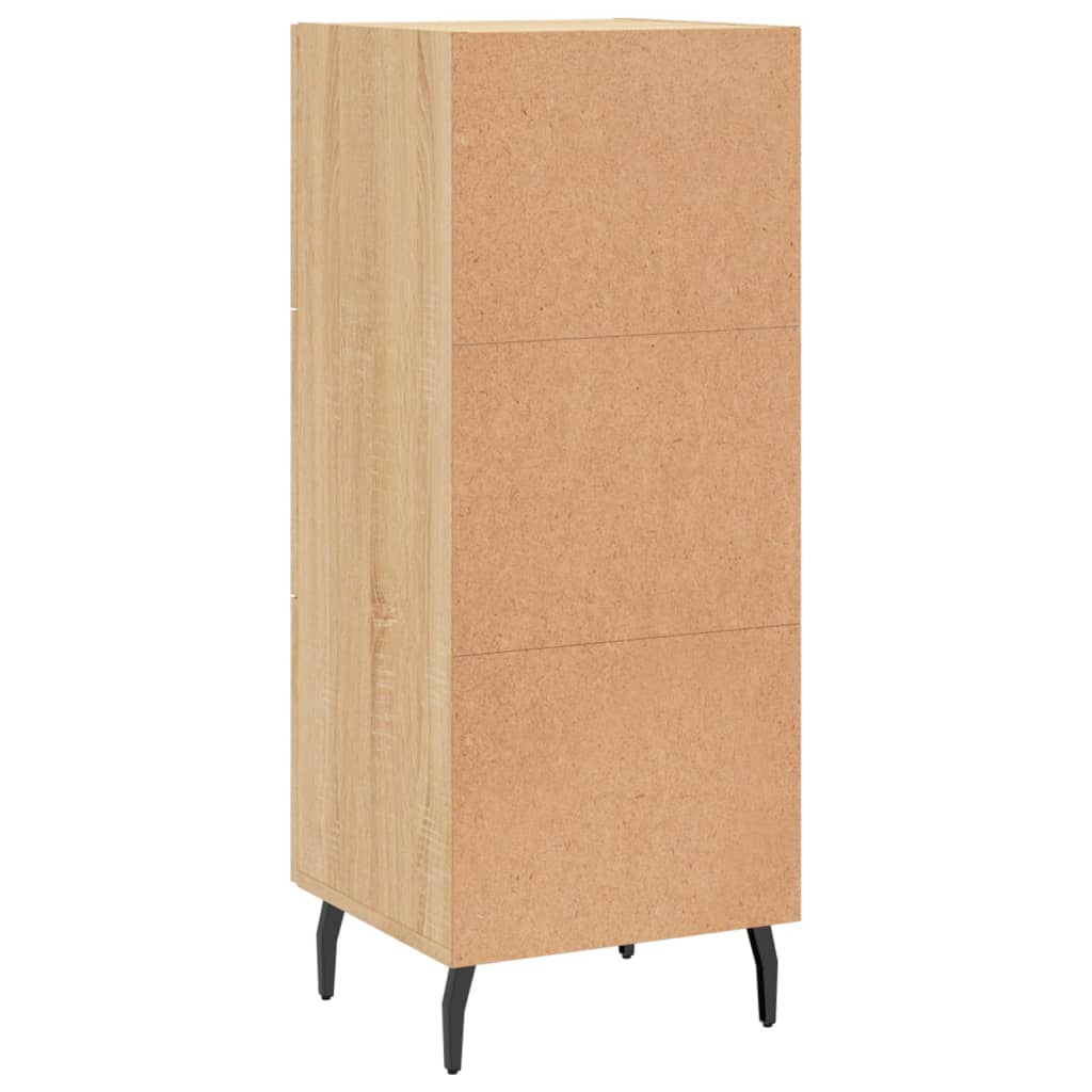 Sideboard Sonoma-Eiche 34,5x34x90 cm Holzwerkstoff - Pazzar.ch