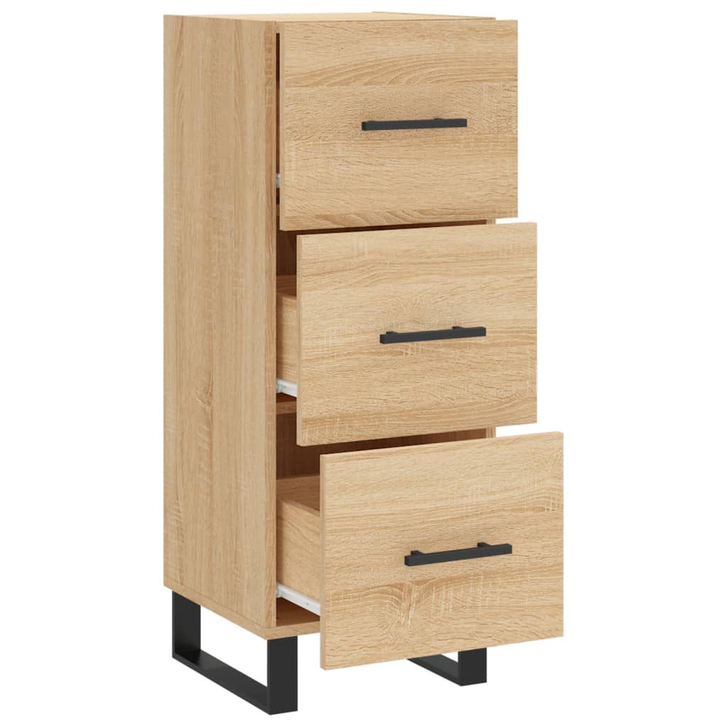 Sideboard Sonoma-Eiche 34,5x34x90 cm Holzwerkstoff - Pazzar.ch