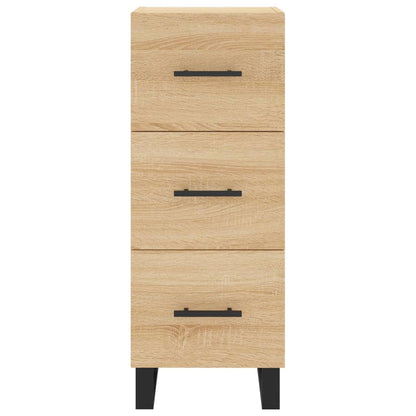 Sideboard Sonoma-Eiche 34,5x34x90 cm Holzwerkstoff - Pazzar.ch