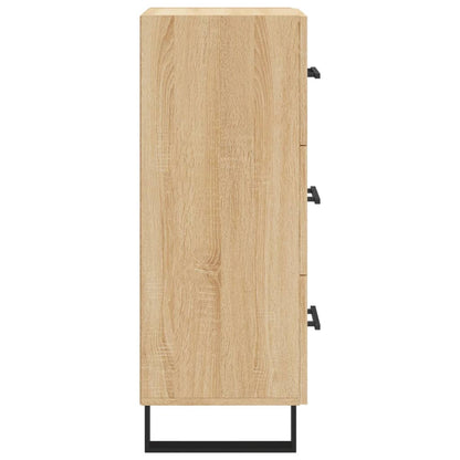 Sideboard Sonoma-Eiche 34,5x34x90 cm Holzwerkstoff - Pazzar.ch