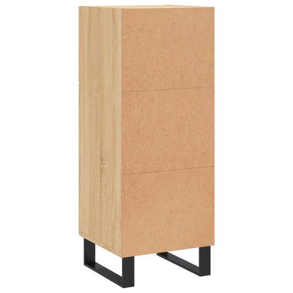 Sideboard Sonoma-Eiche 34,5x34x90 cm Holzwerkstoff - Pazzar.ch