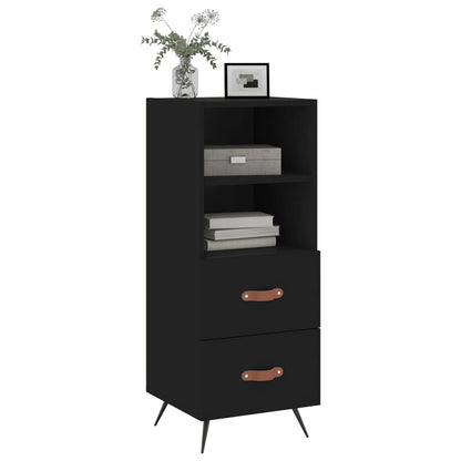 Sideboard Schwarz 34,5x34x90 cm Holzwerkstoff - Pazzar.ch