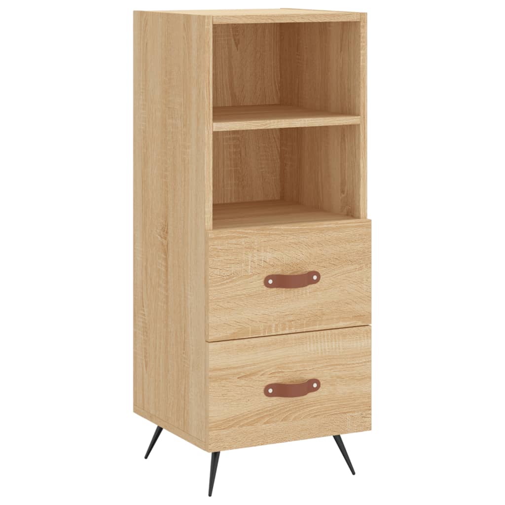 Sideboard Sonoma-Eiche 34,5x34x90 cm Holzwerkstoff - Pazzar.ch
