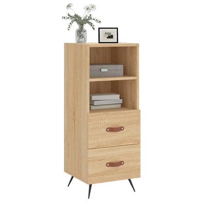 Sideboard Sonoma-Eiche 34,5x34x90 cm Holzwerkstoff - Pazzar.ch