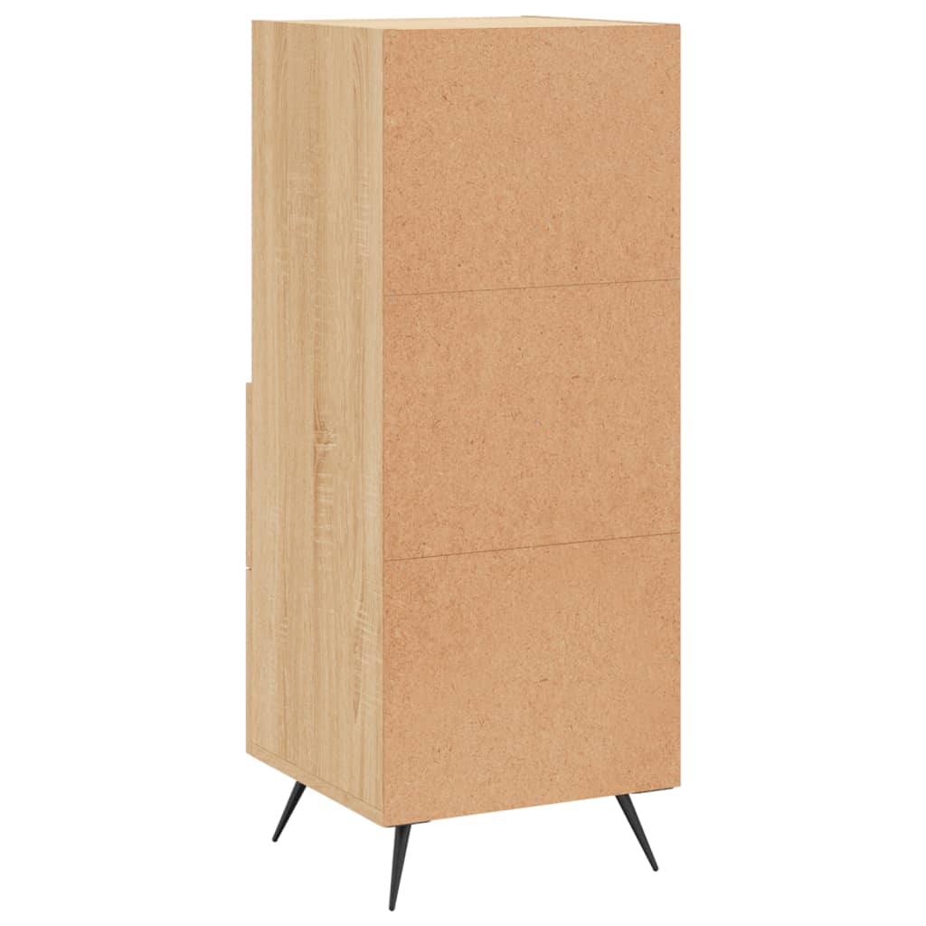 Sideboard Sonoma-Eiche 34,5x34x90 cm Holzwerkstoff - Pazzar.ch