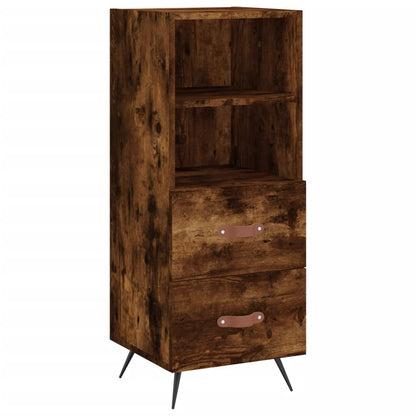 Sideboard Räuchereiche 34,5x34x90 cm Holzwerkstoff - Pazzar.ch