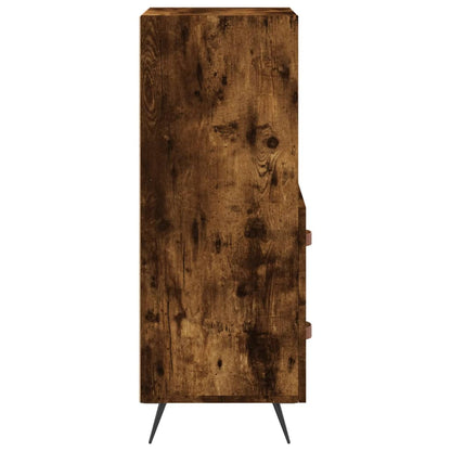 Sideboard Räuchereiche 34,5x34x90 cm Holzwerkstoff - Pazzar.ch