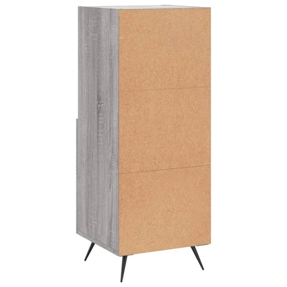 Sideboard Grau Sonoma 34,5x34x90 cm Holzwerkstoff - Pazzar.ch