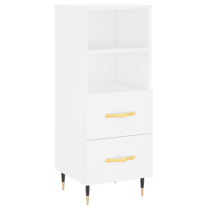 Sideboard Weiß 34,5x34x90 cm Holzwerkstoff - Pazzar.ch