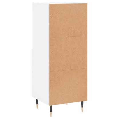 Sideboard Weiß 34,5x34x90 cm Holzwerkstoff - Pazzar.ch