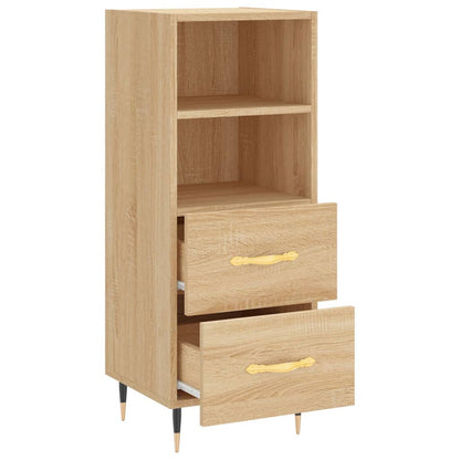 Sideboard Sonoma-Eiche 34,5x34x90 cm Holzwerkstoff - Pazzar.ch