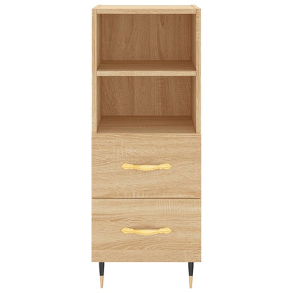 Sideboard Sonoma-Eiche 34,5x34x90 cm Holzwerkstoff - Pazzar.ch