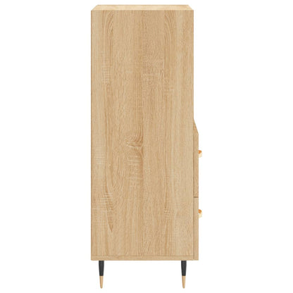 Sideboard Sonoma-Eiche 34,5x34x90 cm Holzwerkstoff - Pazzar.ch