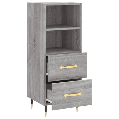 Sideboard Grau Sonoma 34,5x34x90 cm Holzwerkstoff - Pazzar.ch