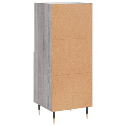Sideboard Grau Sonoma 34,5x34x90 cm Holzwerkstoff - Pazzar.ch