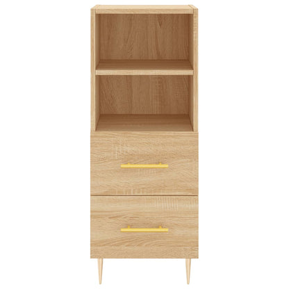 Sideboard Sonoma-Eiche 34,5x34x90 cm Holzwerkstoff - Pazzar.ch