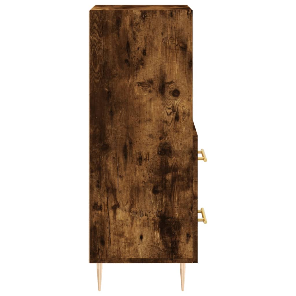 Sideboard Räuchereiche 34,5x34x90 cm Holzwerkstoff - Pazzar.ch