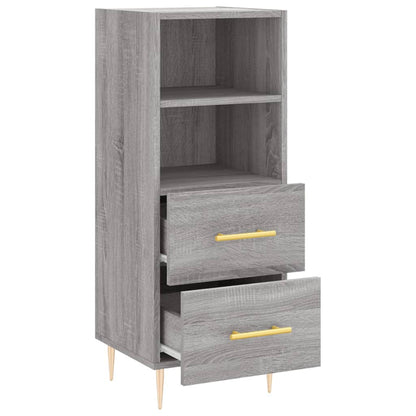 Sideboard Grau Sonoma 34,5x34x90 cm Holzwerkstoff - Pazzar.ch
