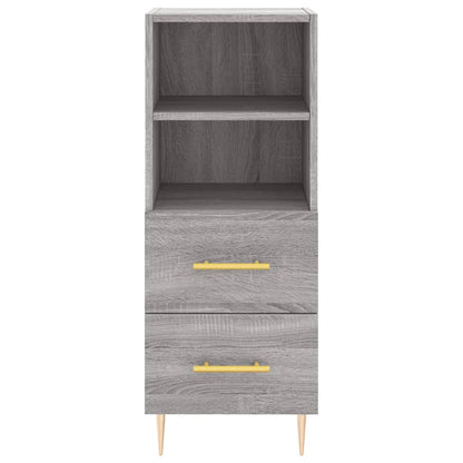 Sideboard Grau Sonoma 34,5x34x90 cm Holzwerkstoff - Pazzar.ch