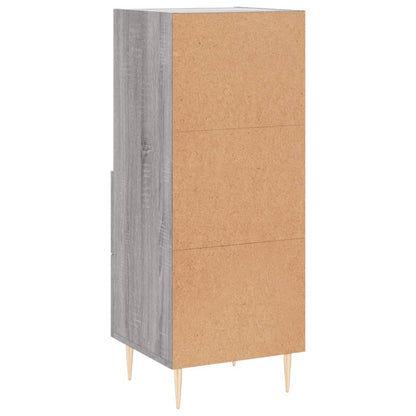 Sideboard Grau Sonoma 34,5x34x90 cm Holzwerkstoff - Pazzar.ch