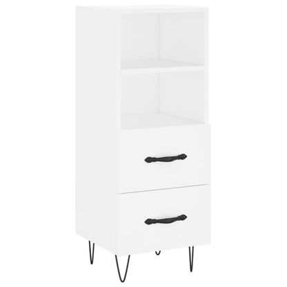Sideboard Weiß 34,5x34x90 cm Holzwerkstoff - Pazzar.ch