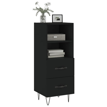 Sideboard Schwarz 34,5x34x90 cm Holzwerkstoff - Pazzar.ch