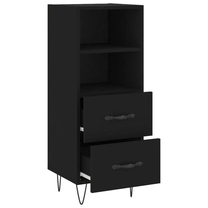 Sideboard Schwarz 34,5x34x90 cm Holzwerkstoff - Pazzar.ch