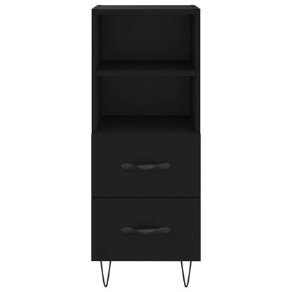 Sideboard Schwarz 34,5x34x90 cm Holzwerkstoff - Pazzar.ch